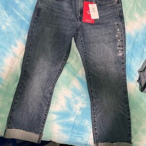 Lucky Brand Sweet Mid Rise Crop Jeans